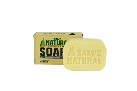 Soap for Men Vetiver - Sams Natural (6)