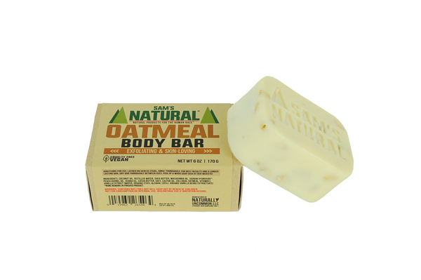 Oatmeal Body Scrub Soap - Sams Natural (6)
