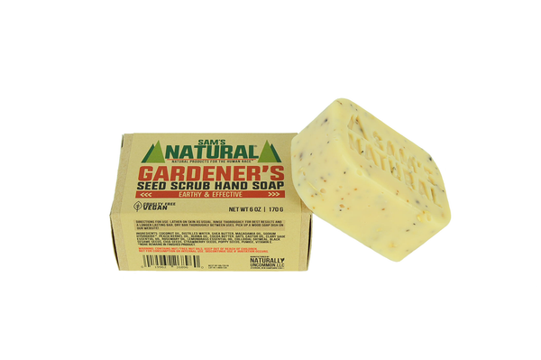 Gardener's Seed Scrub Soap - Sams Natural (6)