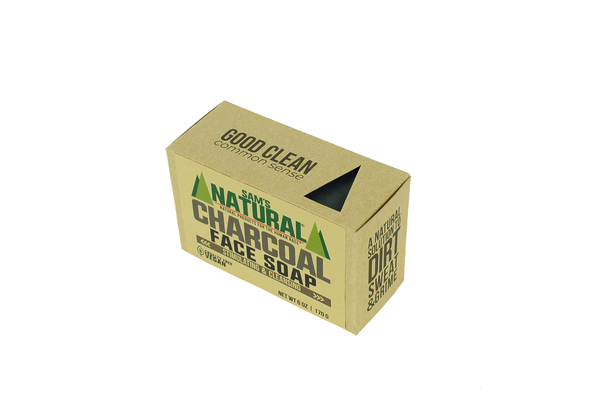 Charcoal Face Soap - Sams Natural (6)