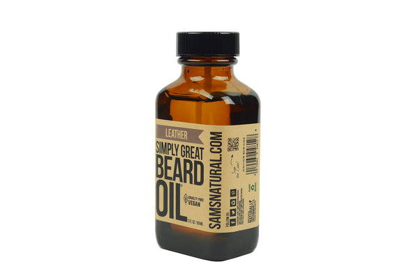 Leather Beard Oil